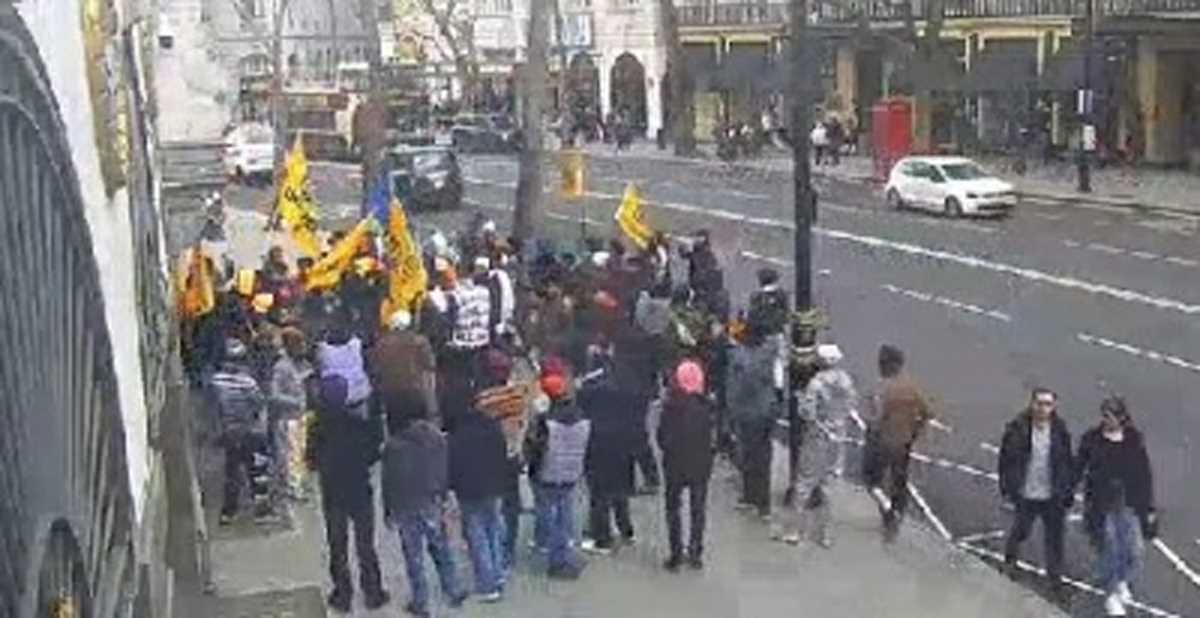 एनआईए ने लंदन में भारतीय उच्चायोग पर हमले का सीसीटीवी फुटेज जारी किया